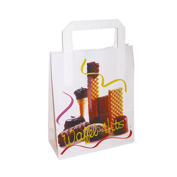 Paper carrier bag "Wafel-Hits"