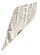 Lace bags made of parchment substitute "Newspaper "23cm flag (250g) 