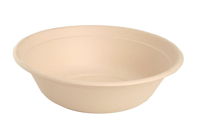 Bagasse Salatschale 1000ml Ø 21cm kompostierbar 