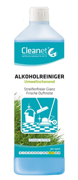 Alkoholreiniger mit Eco Label Cleanet OR1 1Liter 