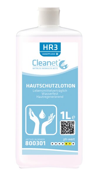 Hautlotion 1 Liter (Euro-Kartusche) Cleanet HR3 