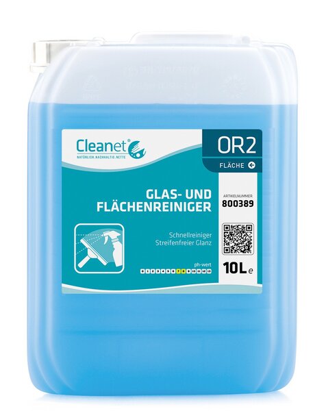 Glasreiniger Cleanet OR2 10Liter 