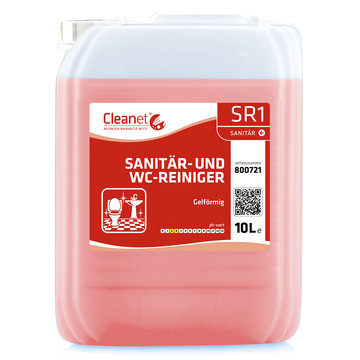 Sanitärreiniger und WC-Reiniger gelförmig Cleanet SR1 10Liter