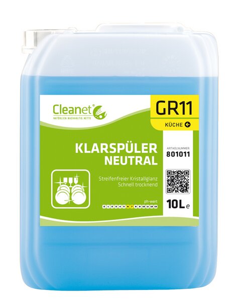 Klarspüler neutral Cleanet GR11 10Liter 