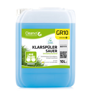 Cleanet GR10 Rinse aid acid