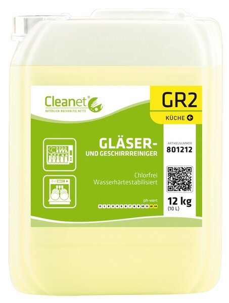 Geschirr- und Glasreiniger Cleanet GR2 chlorfrei 10l/12kg 