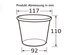 Bambus Becher 750ml Soup-To-Go Becher 26 oz 