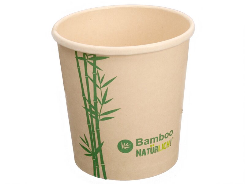 Bambus Becher 750ml Soup-To-Go Becher 26 oz 