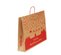 Weihnachtstragetaschen Papier "Frohe Weihnachten" 45+17x48cm 