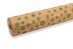 Weihnachtspapier Flocken gr&uuml;n 70cm x 100m 
