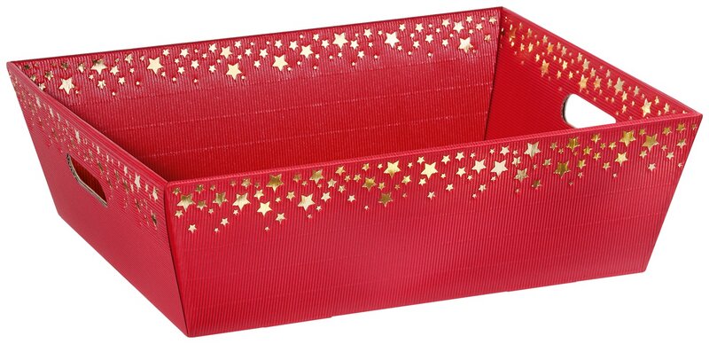 Gift basket "Starry rain red" -Large- 
