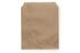 Flachbeutel braun Natron "Nat&uuml;rlich 12x15,5cm 