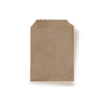 Flat bag kraft paper brown