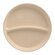 Organic menu plate round bagasse natural 2-section &Oslash; 21.5 x 2.5 cm 