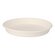 Bagasse Menüteller weiß rund ungeteilt Ø 21,5 x 2,5 cm 