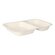 Hard paper sealing tray 2-section 580+380ml C-PET dam. 