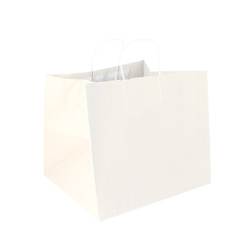 Tragetaschen XXL aus Kraftpapier mit gedrehter Kordel