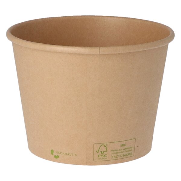 Menüschale braun 900ml Ø140mm 
