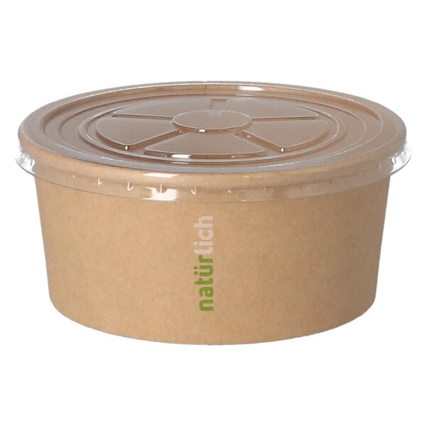 Menüschale braun 600ml (21oz) Ø 14cm 