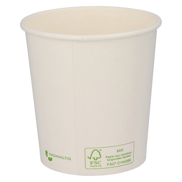 Packaging cup round 500ml hard paper FSC&reg;-certified &Oslash; 101 mm 