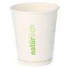 Produktbild Coffee To Go Becher wei&szlig; 0,2 Liter FSC&reg;-zertifiziert wasserbasierender Beschichtung