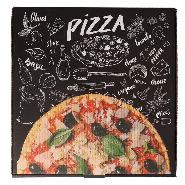 Pizzakarton NewYork 50cm x 50cm x 7cm für Familienpizza 