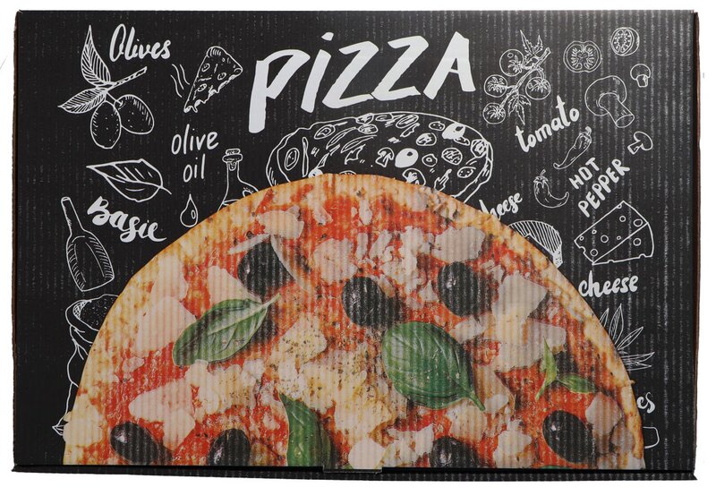 Pizzakarton NewYork 40cm x 60cm x 5cm für Familienpizza 