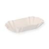 Produktbild Pommesschale KU1 wei&szlig; unbeschichtet 19,5 &times; 11 &times; 3,2 cm