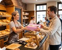 Feingeb&auml;ckverpackungen f&uuml;r B&auml;ckereien
